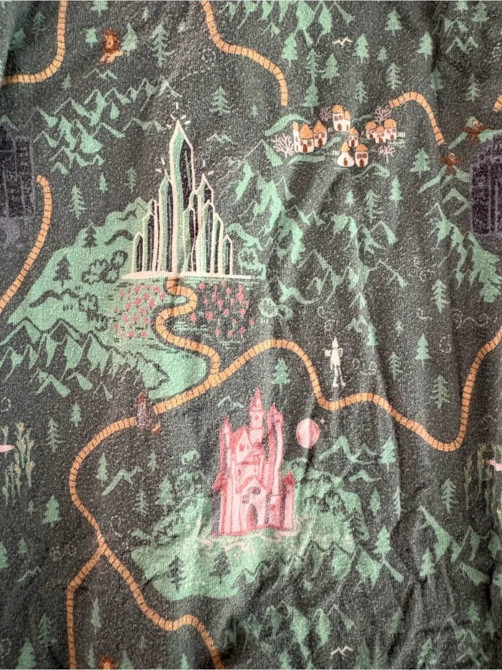 Little Crowns & Capes Wizard of Oz One-Piece Pajamas